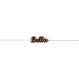 14k Pave Outline Enamel Bracelet