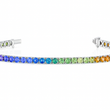 Rainbow Tennis Bracelet