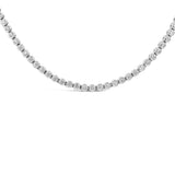 Bezel Set Tennis Necklace