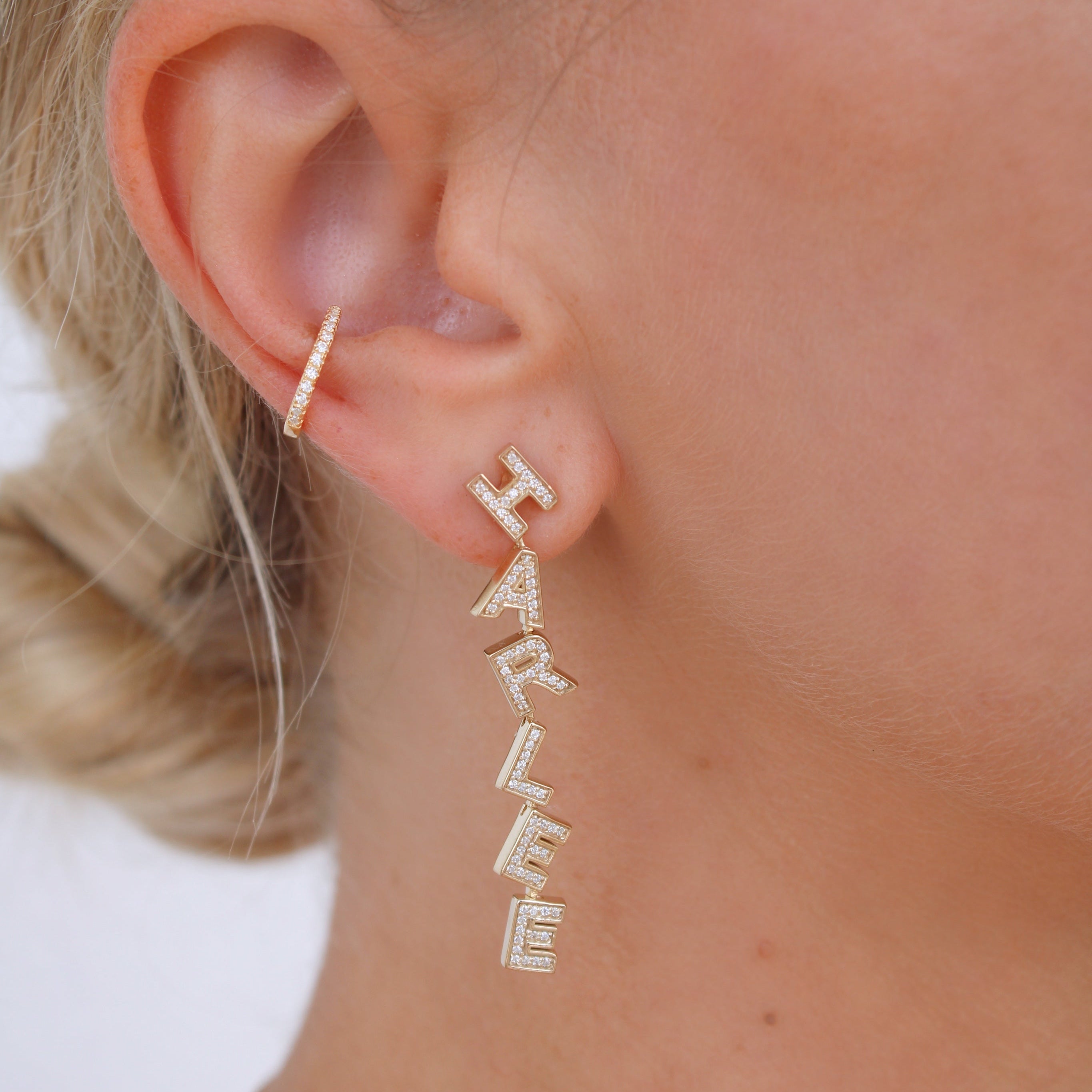 Personalized Drop Earring