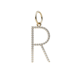 14k R Charm