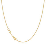 14k Multi Initial Necklace