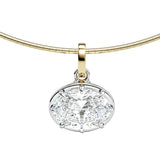Victorian Oval Pendant- in stock