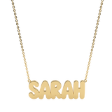 Mini Bubble Name Necklace