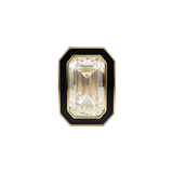 14k Skinny Mini Black Emerald