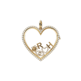 14k Floating Charm Locket