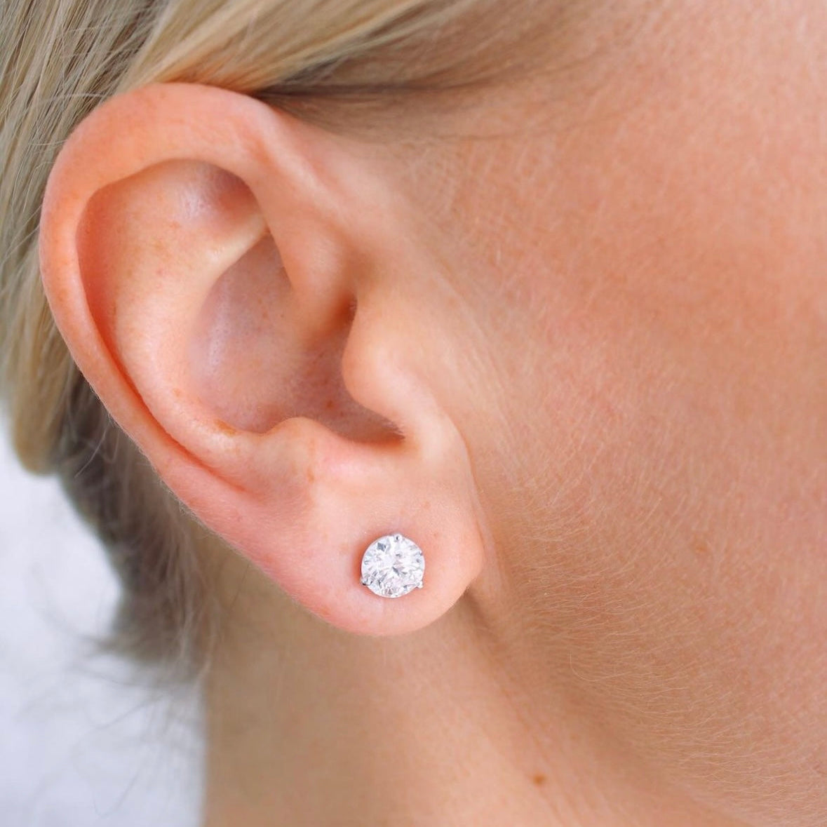 14k Martini Set Studs
