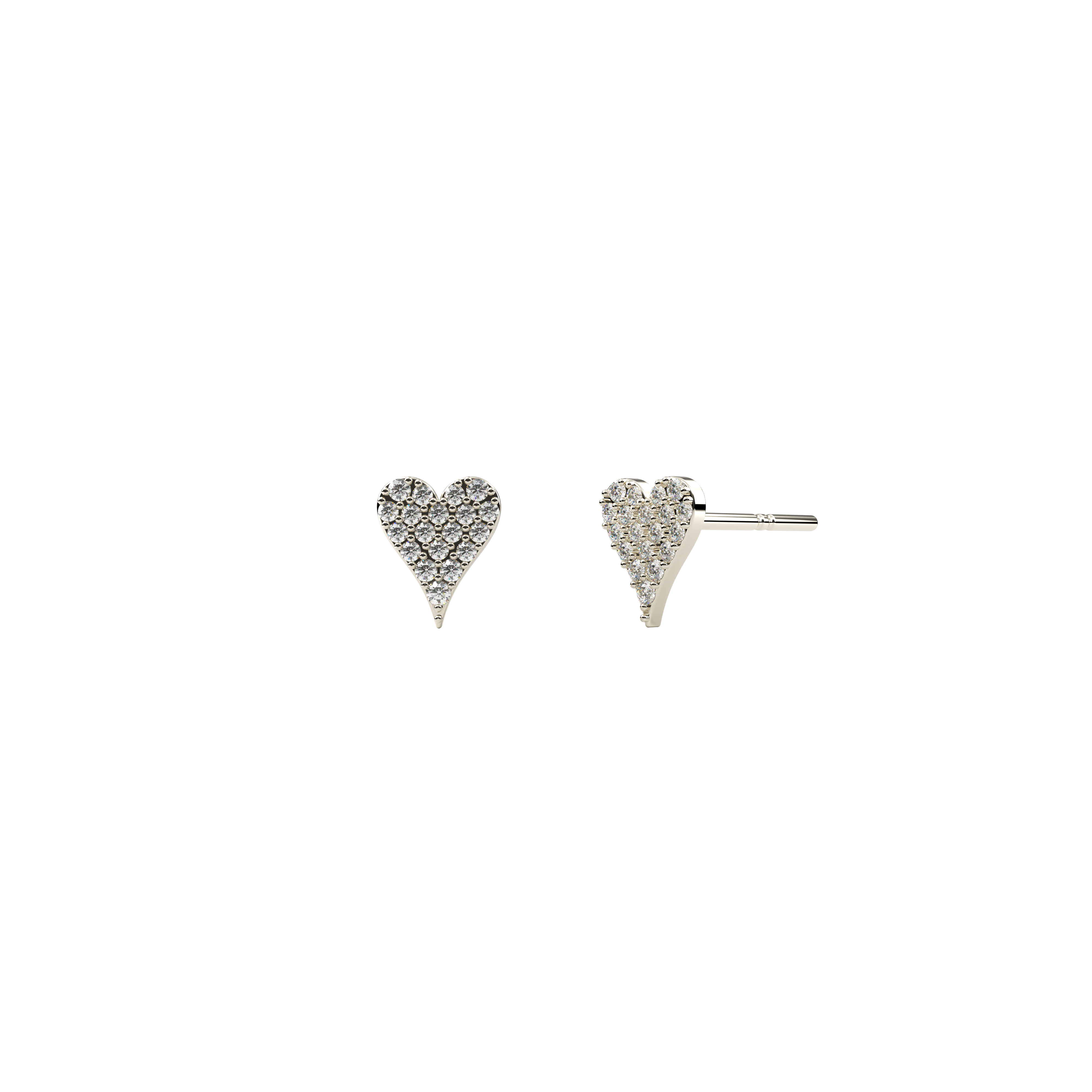 Mini Heart Earrings