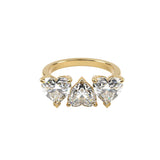 14k Three Stone Ring