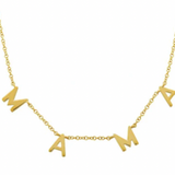 14k Floating Mama Necklace- In Stock