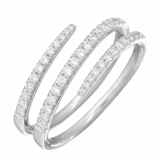 14k Diamond Wrap Ring