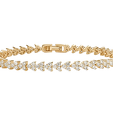 Trio Cluster Tennis Bracelet