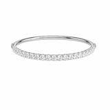 Half Axis Bangle Half Tennis Bracelet™