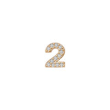 14k Skinny Mini 2 Charm (yellow)
