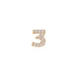 Skinny Silver 3 Charm (yellow)