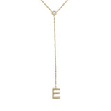 Personalized Lariat Letter Necklace