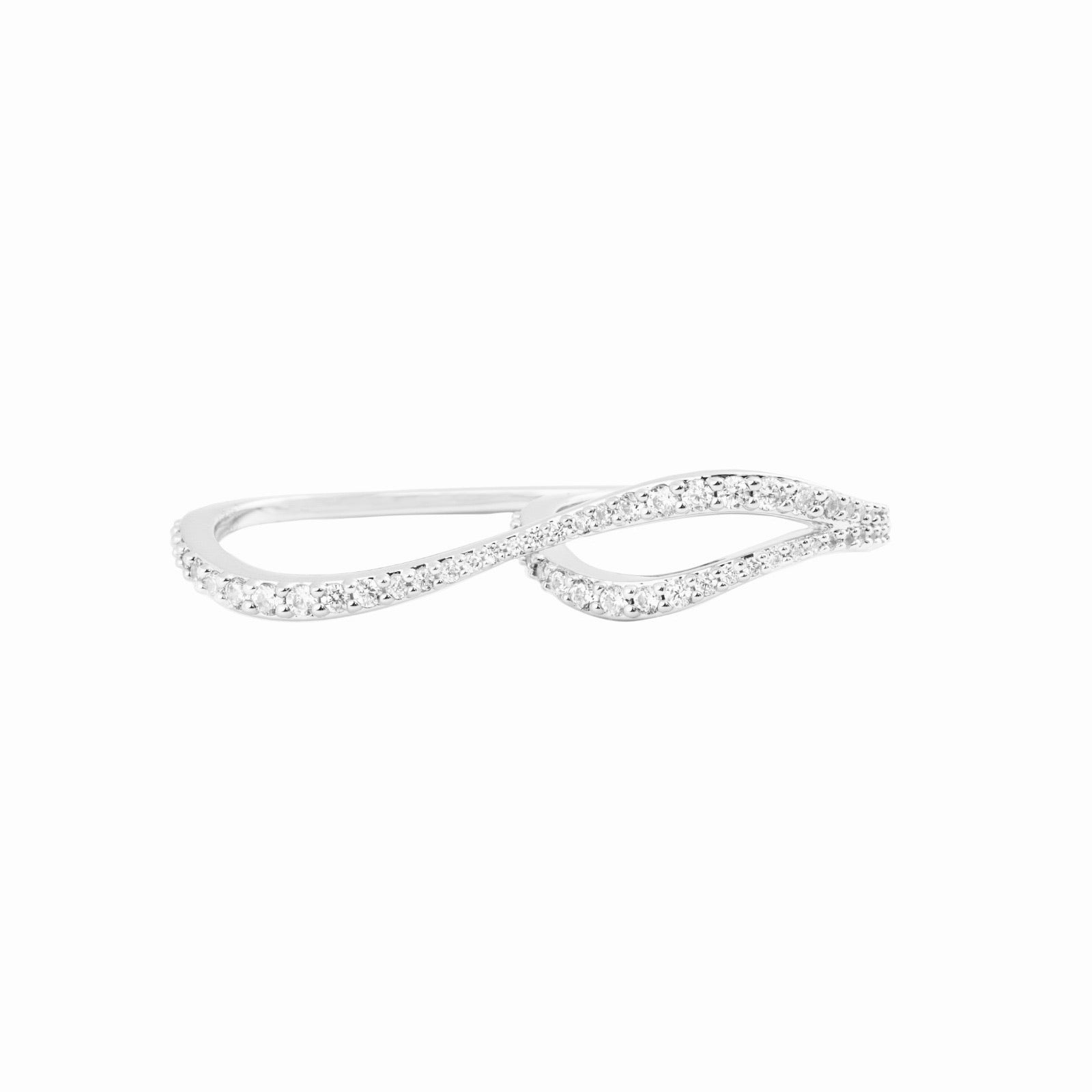 Two Finger Twist Ring