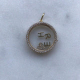 14k Floating Charm Locket